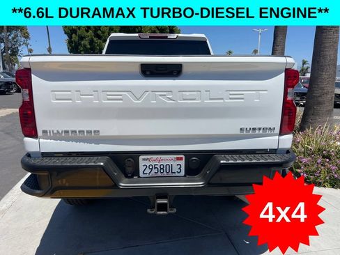 Used 2022 Chevrolet Silverado 2500 Custom w/ Custom Value Package AWD/4WD image 4
