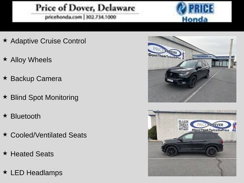 Certified 2025 Honda Passport Black Edition image 2