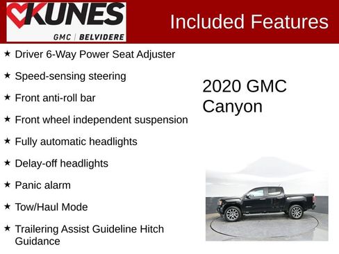 Used 2020 GMC Canyon Denali AWD/4WD image 3