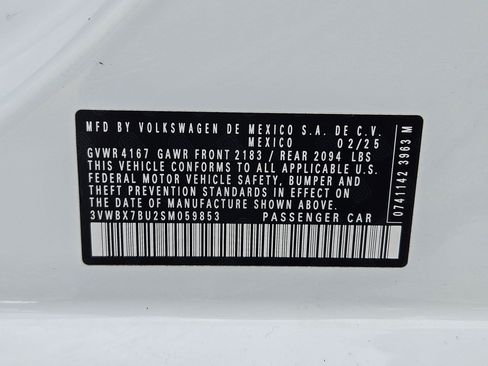 Used 2025 Volkswagen Jetta Sport image 60