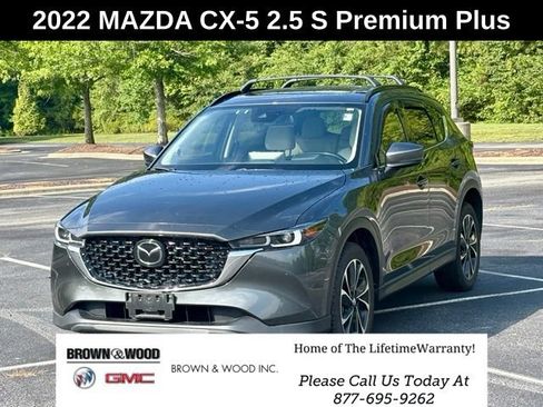 Used 2022 MAZDA CX-5 AWD 2.5 S w/ Premium Plus Pkg image 1