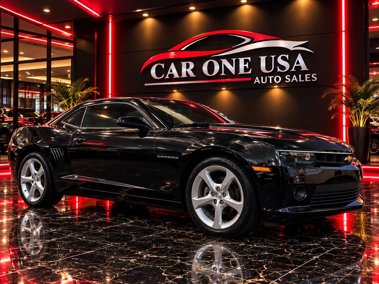 Used 2015 Chevrolet Camaro LT w/ RS Package RWD image 1