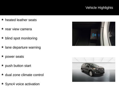 Certified 2022 Ford Edge SEL image 10