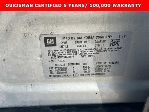 Certified 2022 Chevrolet Trax LS w/ Tint and Cruise Package image 30