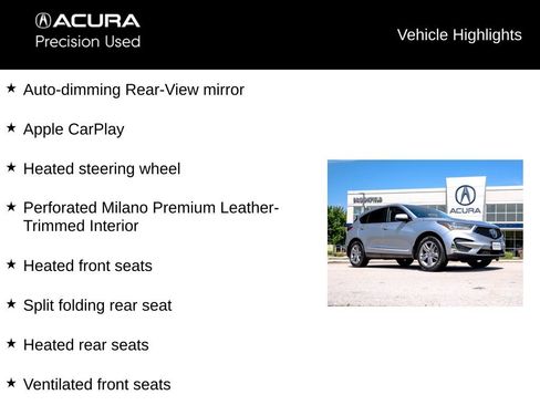 Certified 2020 Acura RDX w/ Advance Package AWD/4WD image 21
