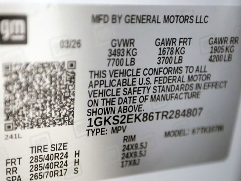 Used 2026 GMC Yukon Denali Ultimate image 63