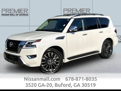 Certified 2024 Nissan Armada Platinum w/ Captain's Chairs Package