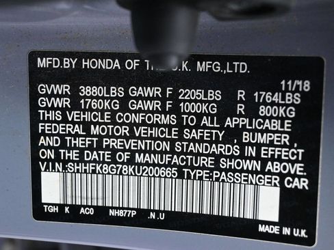 Used 2019 Honda Civic Type R image 3