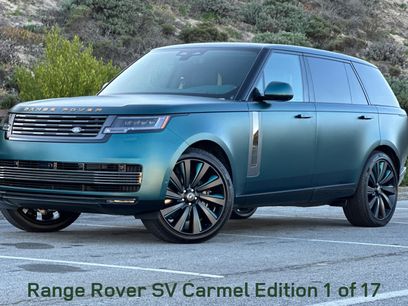 New 2025 Land Rover Range Rover SV