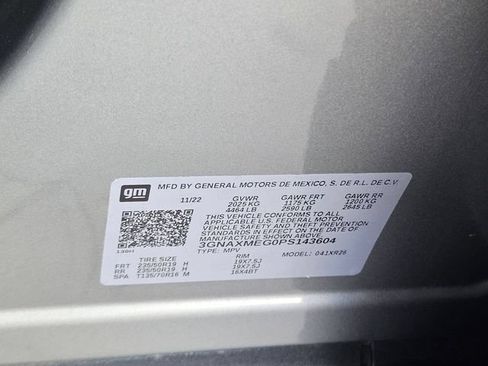Used 2023 Chevrolet Equinox RS w/ RS Leather Package FWD image 16
