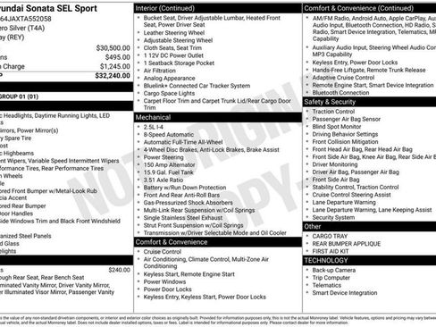 New 2026 Hyundai Sonata SEL image 5