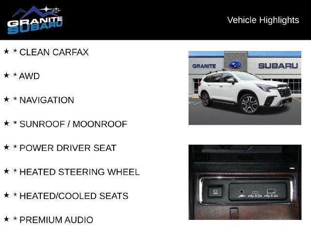 Used 2023 Subaru Ascent Touring AWD/4WD image 2