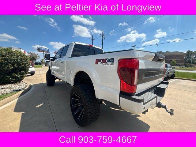 Used 2021 Ford F250 Platinum w/ FX4 Off-Road Package AWD/4WD image 7