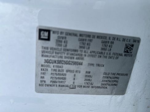 Used 2016 Chevrolet Silverado 1500 LTZ w/ Sport Package image 39