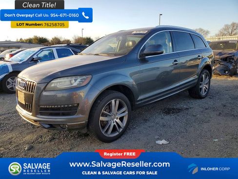 Used 2013 Audi Q7 TDI Premium Plus w/ Premium Plus Pkg image 1