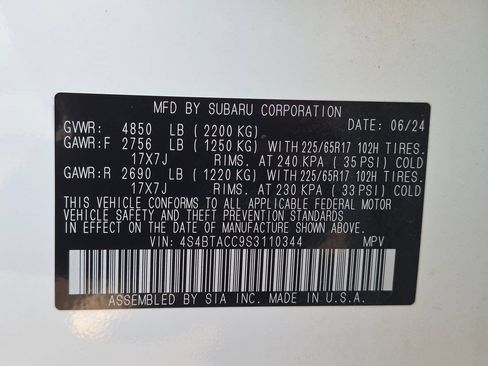 Certified 2025 Subaru Outback Premium AWD/4WD image 25