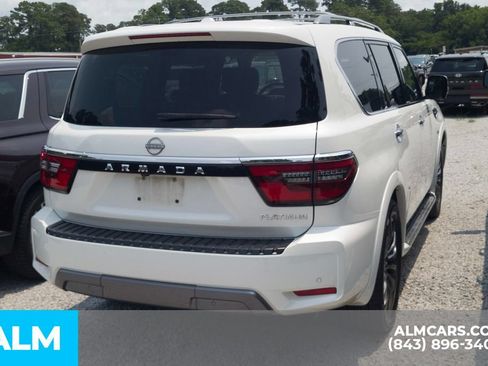 Used 2022 Nissan Armada Platinum w/ Captain's Chairs Package AWD/4WD image 6
