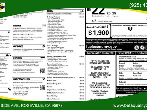 Used 2017 Volvo XC90 T6 R-Design w/ Vision Package image 39