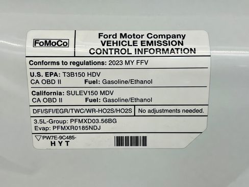 Used 2023 Ford Transit 250 148 High Roof Extended w/ Load Area Protection Package RWD image 19