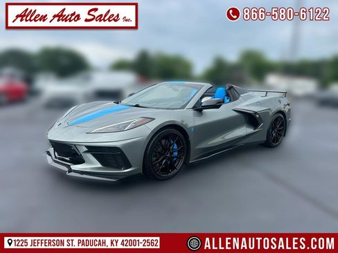 Used 2022 Chevrolet Corvette Stingray Premium Conv w/ Z51 Performance Package RWD image 1