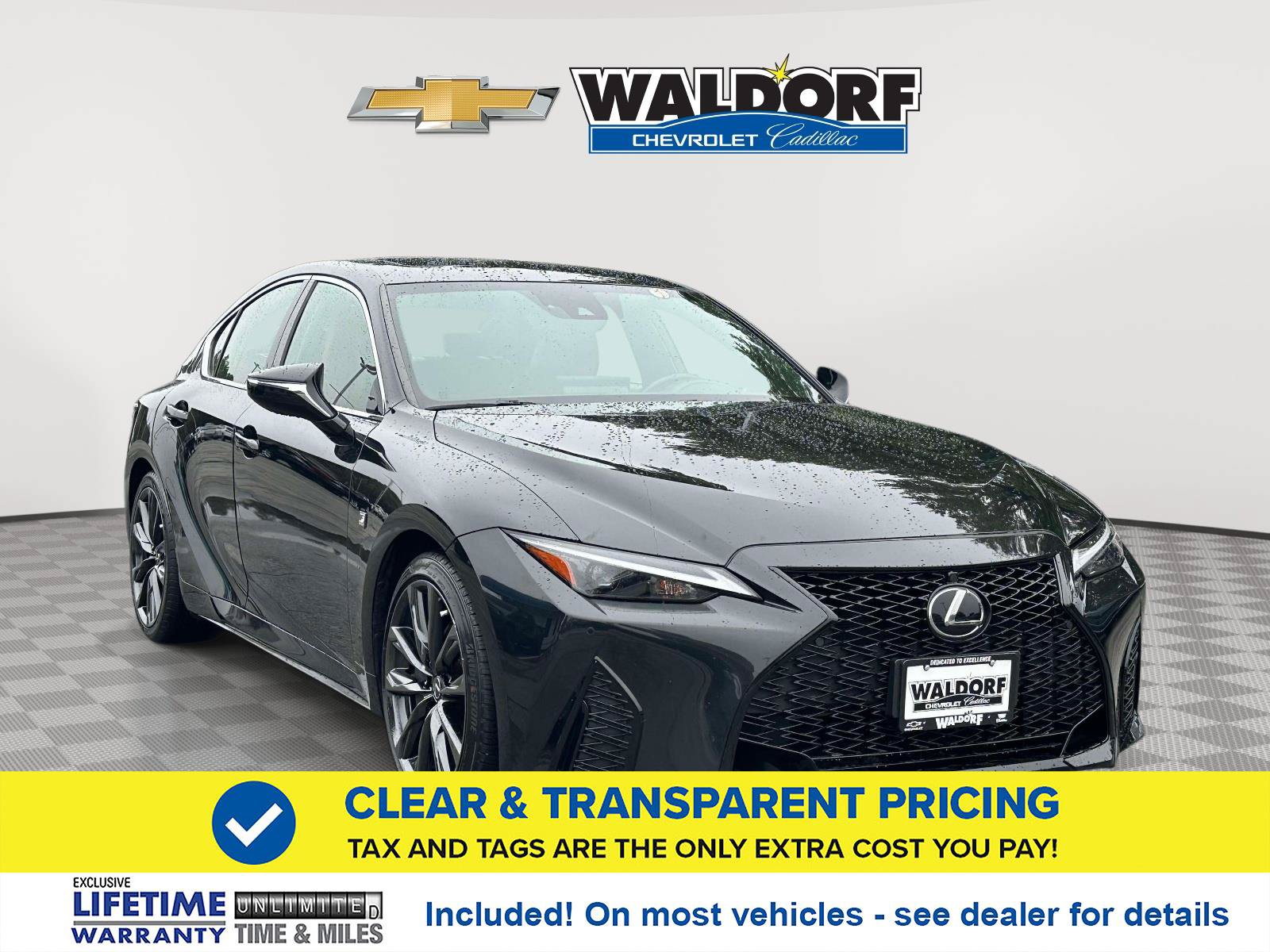 Used 2023 Lexus IS 350 F Sport w/ Memory Package AWD/4WD image 1