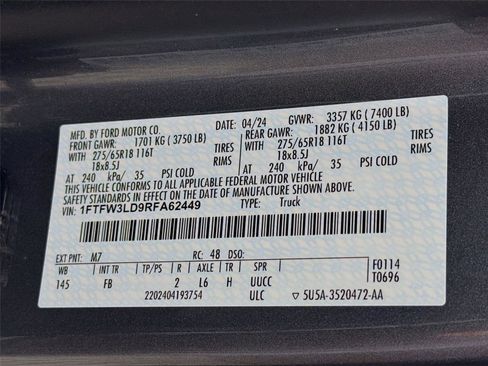 Used 2024 Ford F150 XLT w/ Equipment Group 302A MID image 32