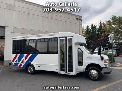 Used 2012 Ford E-350 and Econoline 350 Super Duty w/ Shuttle Bus Prep Pkg RWD image 1