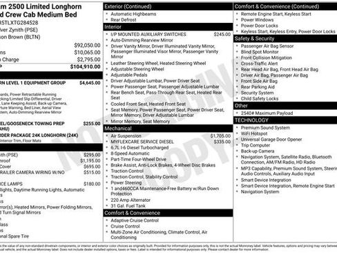 New 2026 RAM 2500 Limited AWD/4WD image 45