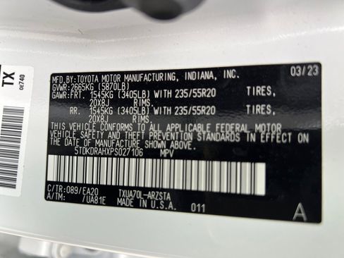 Used 2023 Toyota Highlander XSE image 34