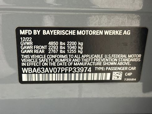 Used 2023 BMW 430i Gran Coupe w/ M Sport Package RWD image 20