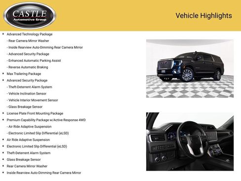 Used 2023 GMC Yukon XL Denali AWD/4WD image 3