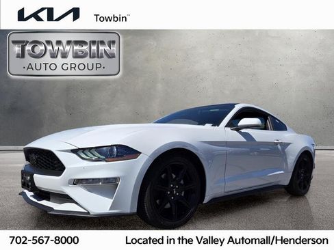 Used 2020 Ford Mustang Coupe w/ Ford Safe & Smart Package RWD image 1