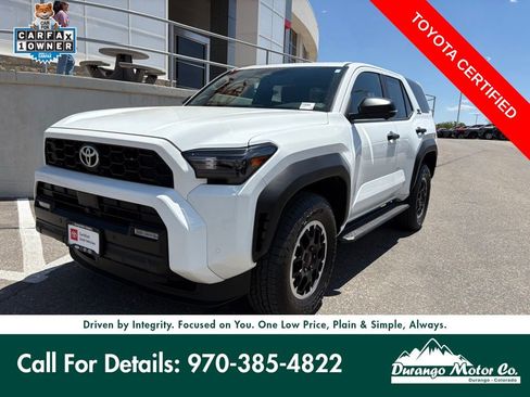Certified 2025 Toyota 4Runner TRD Off-Road Premium w/ Tow Technology Package AWD/4WD image 1