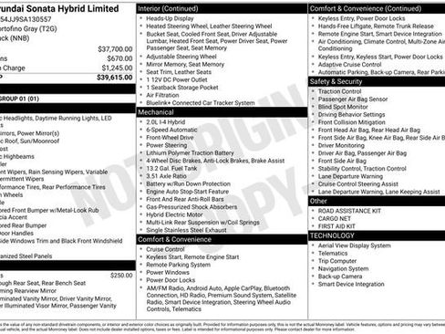 Used 2025 Hyundai Sonata Limited FWD image 18