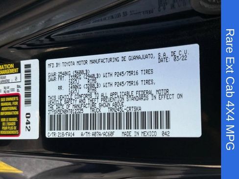 Used 2022 Toyota Tacoma SR AWD/4WD image 27