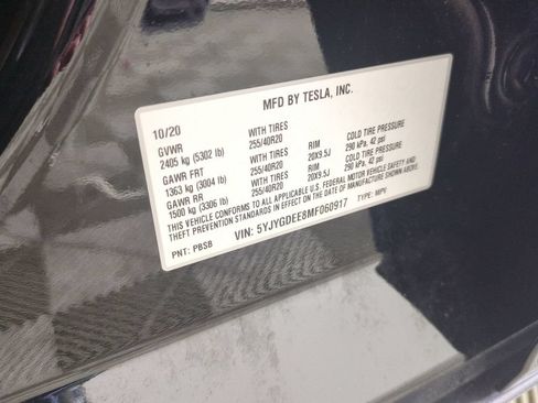 Used 2021 Tesla Model Y Long Range AWD/4WD image 37
