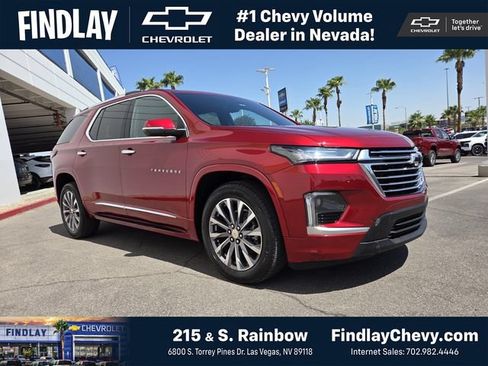 Certified 2023 Chevrolet Traverse Premier w/ LPO, Cargo Package FWD image 1