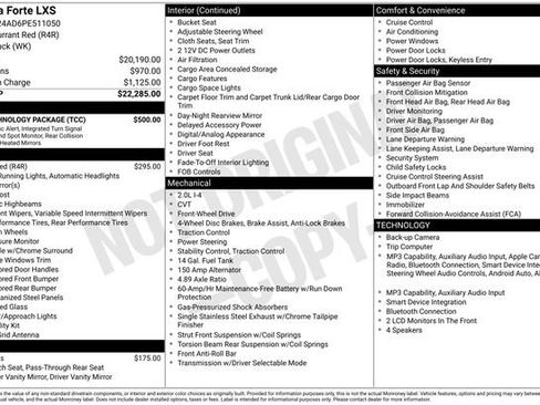 Used 2023 Kia Forte LXS w/ LXS Technology Package FWD image 9