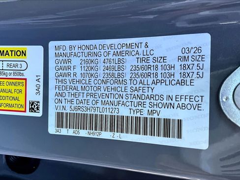 New 2026 Honda CR-V EX-L image 18