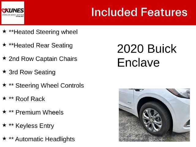Used 2020 Buick Enclave Avenir w/ Avenir Technology Package AWD/4WD image 5