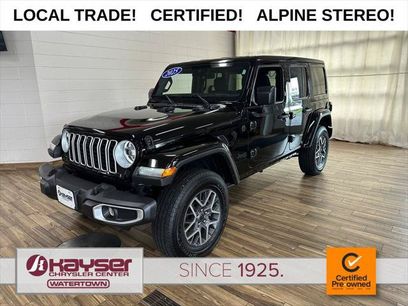 Certified 2025 Jeep Wrangler Unlimited Sahara