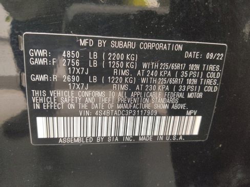 Used 2023 Subaru Outback Premium AWD/4WD image 33