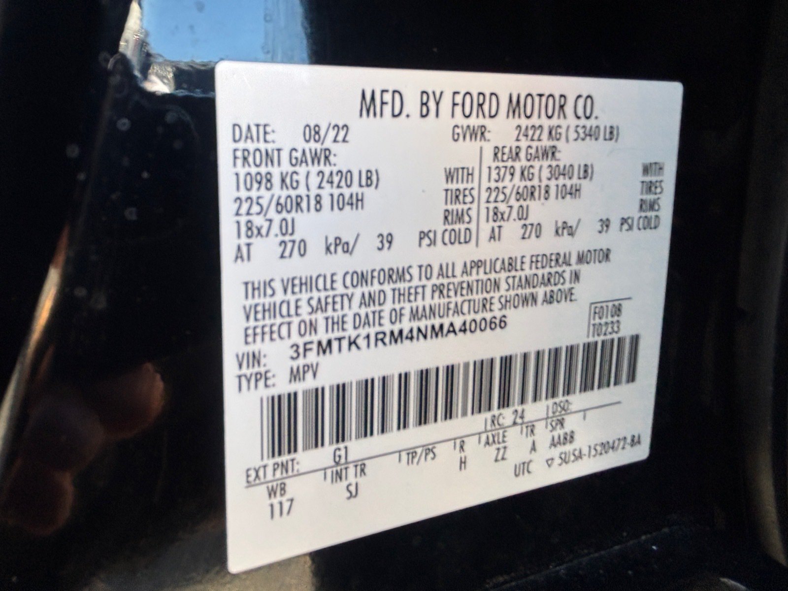 Used 2022 Ford Mustang Mach-E Select w/ Comfort/Technology Package RWD image 32