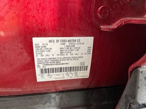 Used 2022 Ford Explorer ST w/ Equipment Group 401A AWD/4WD image 34