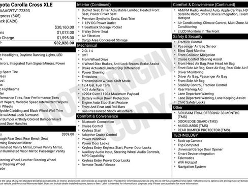 Used 2026 Toyota Corolla Cross XLE FWD image 4