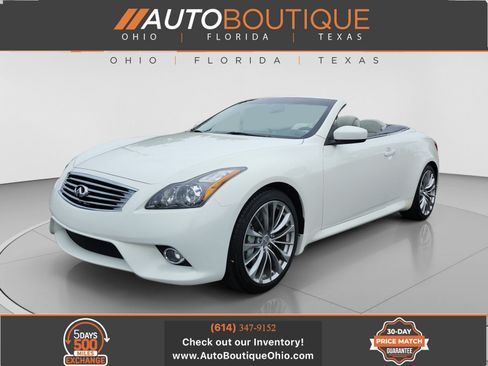 Used 2013 INFINITI G37 Convertible w/ Premium Pkg RWD image 1