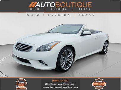 Used 2013 INFINITI G37 Convertible w/ Premium Pkg