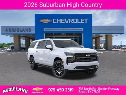 New 2026 Chevrolet Suburban High Country