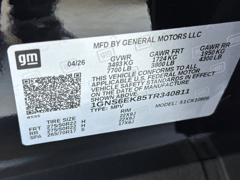 New 2026 Chevrolet Suburban RST w/ RST Capability Package AWD/4WD image 27