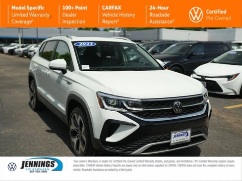 Certified 2023 Volkswagen Taos SEL AWD/4WD image 1